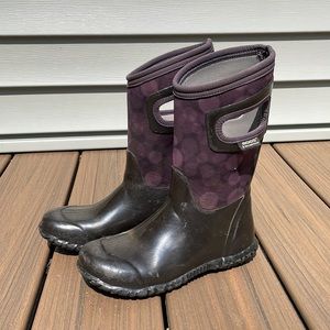 Bogs well loved youth sz 1 waterproof boots